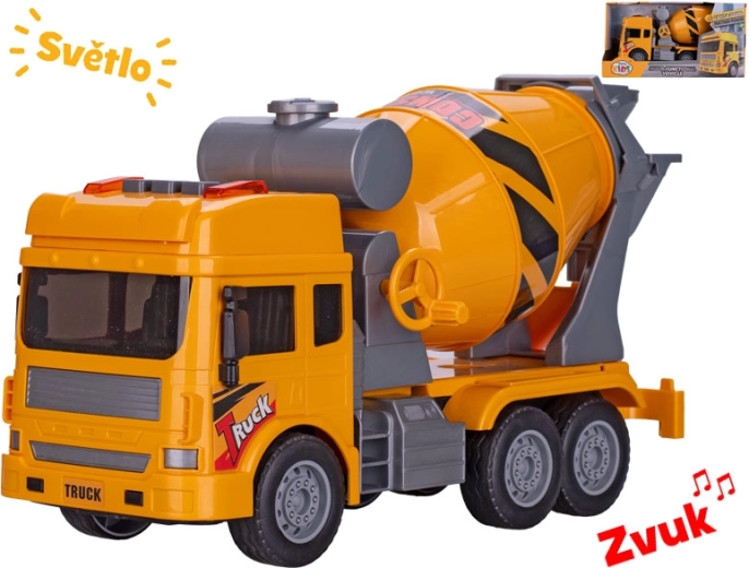 Građevinska miješalica na inercijski pogon sa svjetlom i zvukom 27 cm