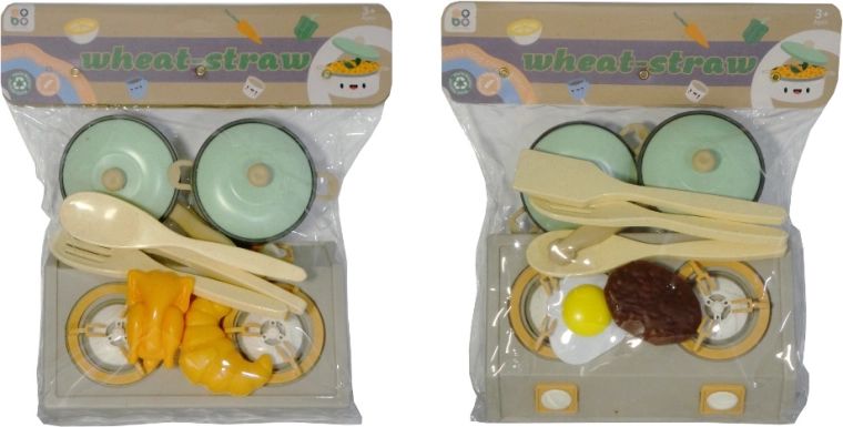 Dječji kuhinjski set s pločom za kuhanje i dodacima