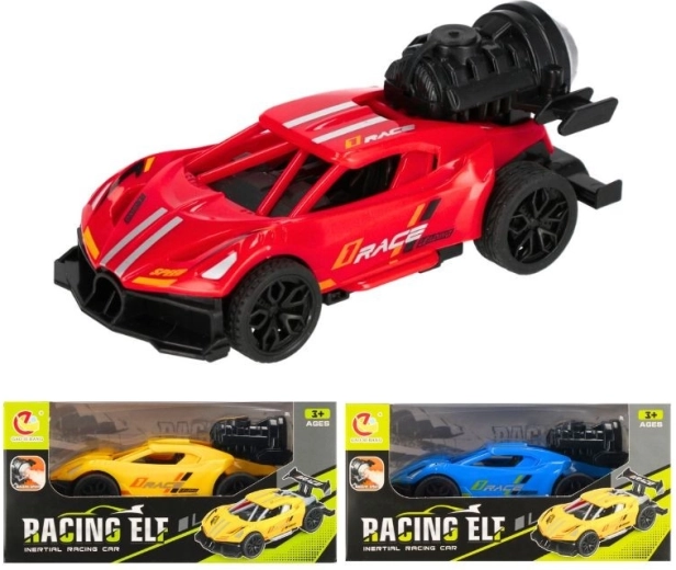 Trkaći auto s efektom dima (vodena maglica) – 3 boje