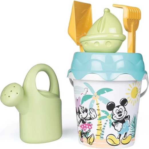 Smoby Green kanta MICKEY MOUSE i MINNIE s priborom za pijesak i zalijevačom od bioplastike