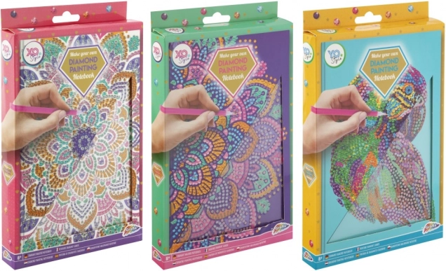 Grafix dijamantno slikanje – bilježnica A5 Mandala