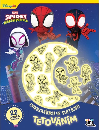 Bojanke sa svjetlećim tetovažama Spidey