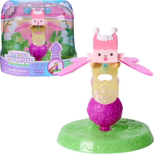 Spin Master Gabby's Dollhouse Fairylandia prsten s figuricom Baby Box Cat