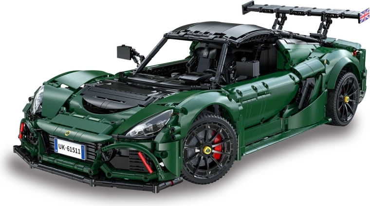 Konstrukcijski set CaDA Lotus Exige Cup 430 u mjerilu 1:8, zelene boje