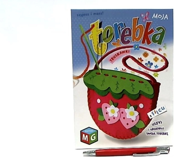 Moja filcana torbica – jagode
