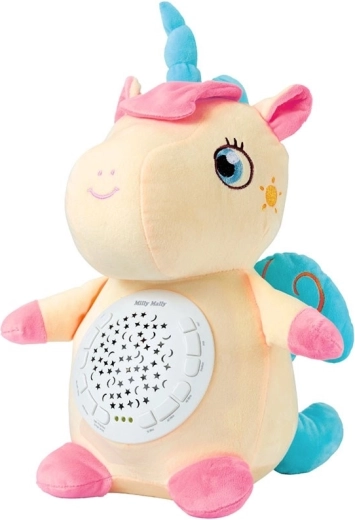 Plišani uspavanku jednorog s projektorom Milly Mally