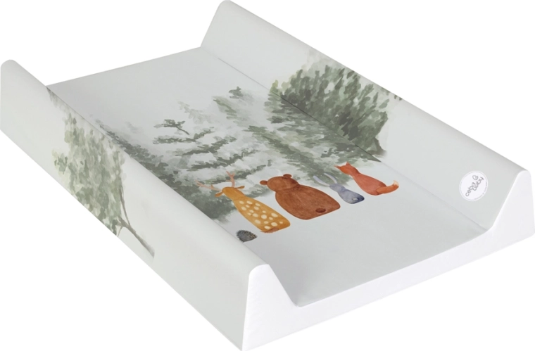 Ceba Baby mekana profilirana podloga za previjanje 50 × 70 cm basic forest companions