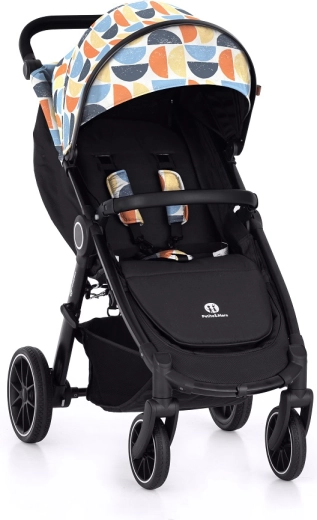 Petite&Mars sportska kolica Street+ RWS black limited retro