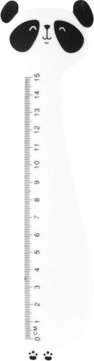 Ravnalo Panda 15 cm - 1 komad