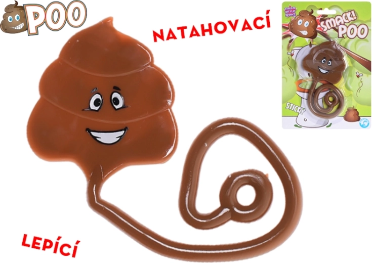 Ljepljiva i rastezljiva kakica 32 cm – zabavna igračka za djecu