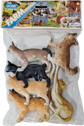Mačke u vreći – set realističnih figurica mačaka