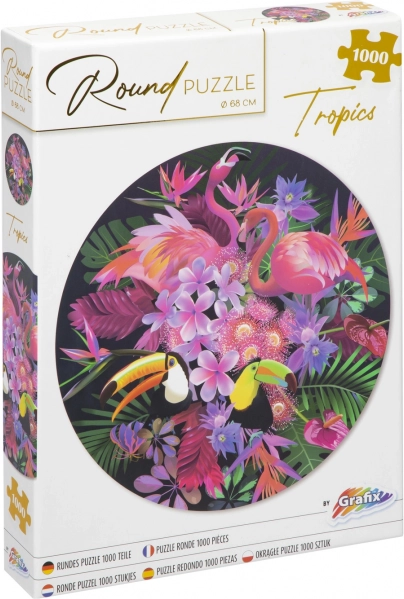 Okrugle puzzle Tropic 1000 dijelova
