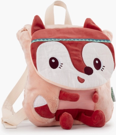 Mekani dječji ruksak lisica Alice Lilliputiens