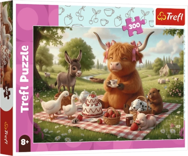 Puzzle 300 dijelova – Slatki piknik TREFL