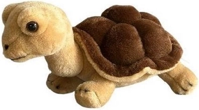 Plišana smeđa kopnena kornjača 20 cm