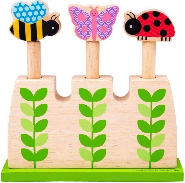 Slagalica tornja Garden od Bigjigs Toys