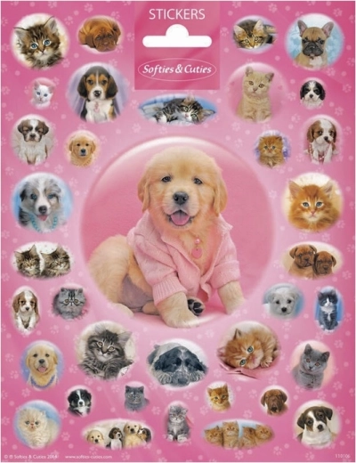 Naljepnice Softies & Cuties mladunčad