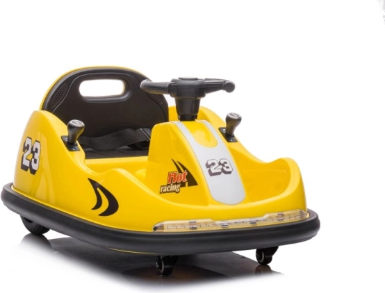 Children’s electric bumper car yellow