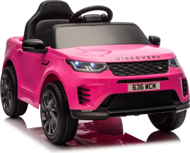 Električno odgurivalo LAND ROVER Discovery ružičasto