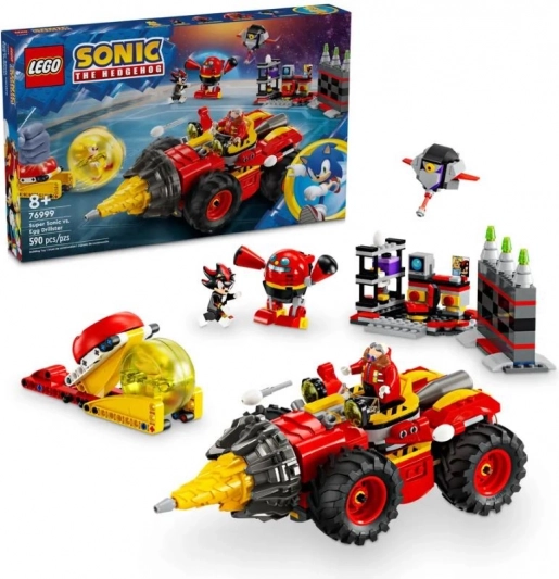Lego Sonic: Super Sonic vs. Egg Drillster set za slaganje