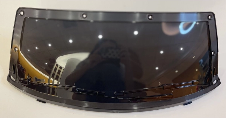 Protective shield (windshield) for the children's electric ride-on car Fiat 500 Ride-on - 1 piece