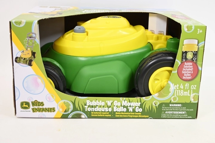 TOMY John Deere dječja kosilica za mjehuriće