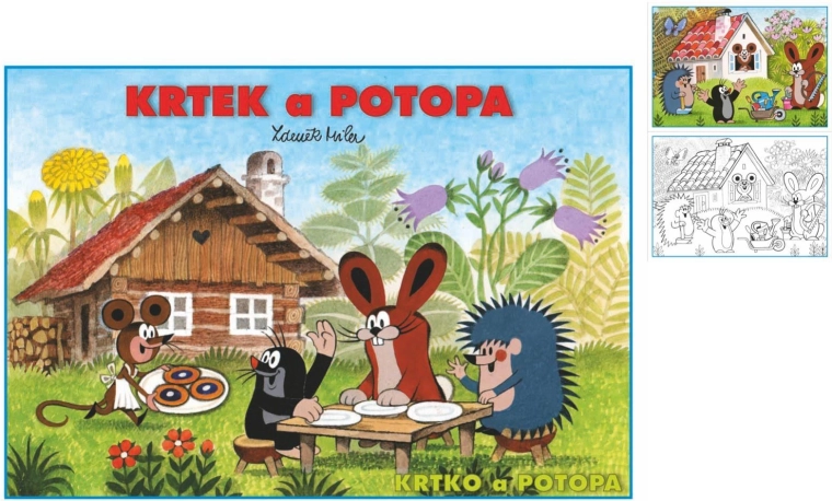 Bojanka A5 Krtica i poplava