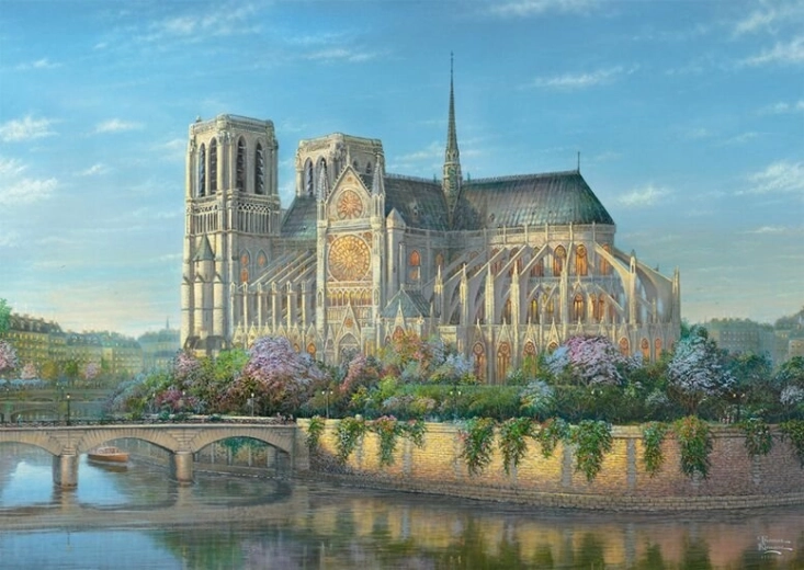Notre-Dame Puzzle 1000 Pieces