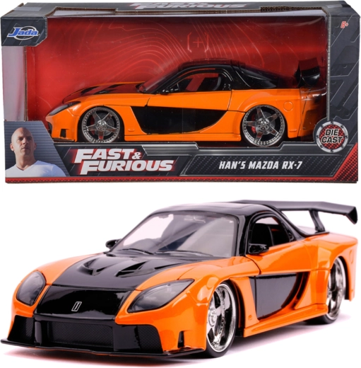 Model automobila Mazda RX-7 FAST & FURIOUS 19 cm