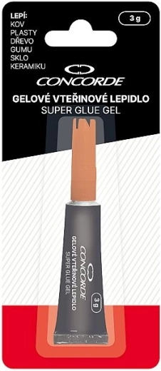 Gel sekundno ljepilo Concorde 3 g u blisteru