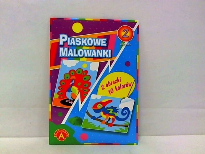 Pješčana bojanka chameleon – paun