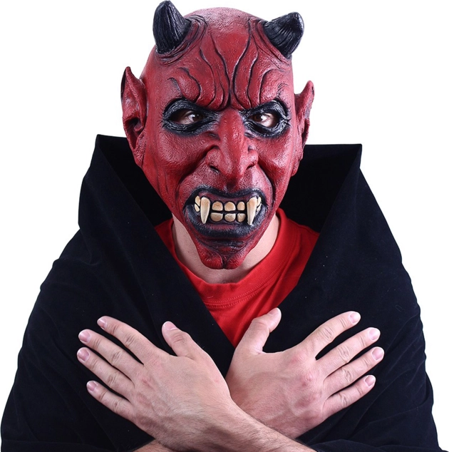 Jeziva vražja lateks maska