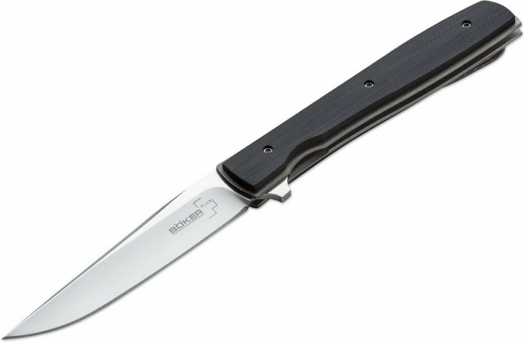 Böker Plus Urban Trapper džepni nož 8,7 cm, crni G10