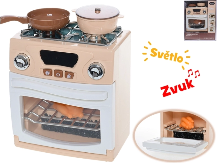 Children's Cooker with Oven, Lights, Sounds and Accessories