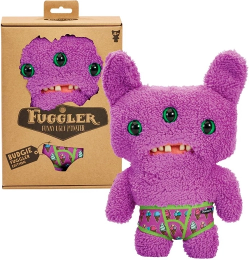 Fuggler Budgie Reek-O Plush Toy in Underpants, 22 cm