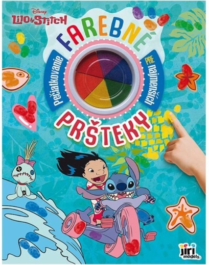 Disney Lilo & Stitch šareno otiskivanje prstima