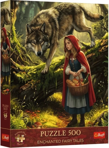 Puzzle Premium Plus 500 Crvenkapica i vuk