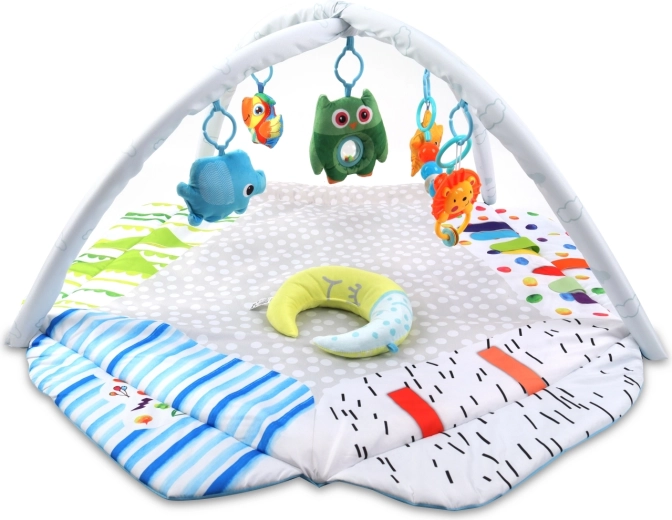 TinyMini Baby World 2-in-1 Educational Play Mat