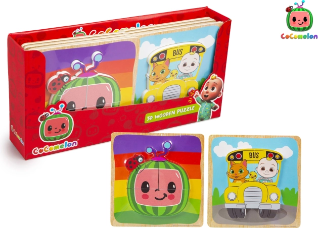 Cocomelon 3D drvena slagalica