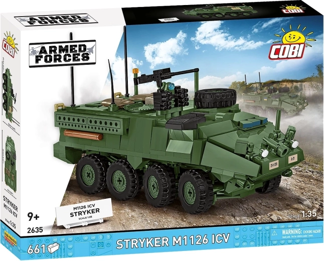 COBI Armed Forces oklopni transporter Stryker M1126 ICV 1:35 (661 dijelova)