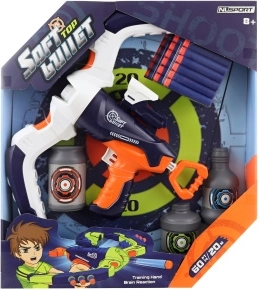 Samostrel s pjenastim mecima i metama, domet 20 m