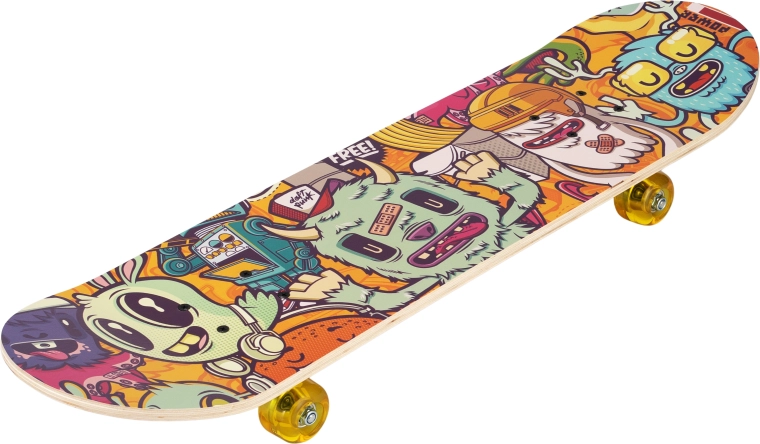 Skateboard Monsters 31" – šareni čudovići