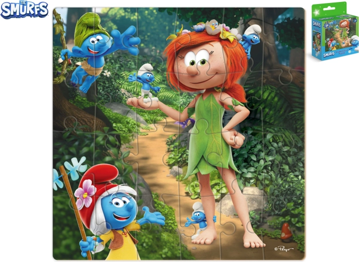 Štrumpfovi puzzle Princeza u šumi 24 dijela
