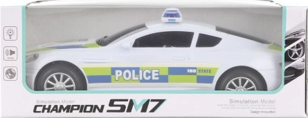 Policijski auto sa svjetlima i zvukovima, s odbojnim mehanizmom