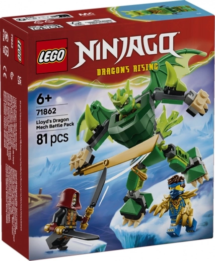LEGO NINJAGO Zmajevi mech Lloyda – borbeni paket