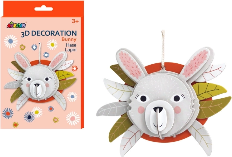 3D Bunny Decoration