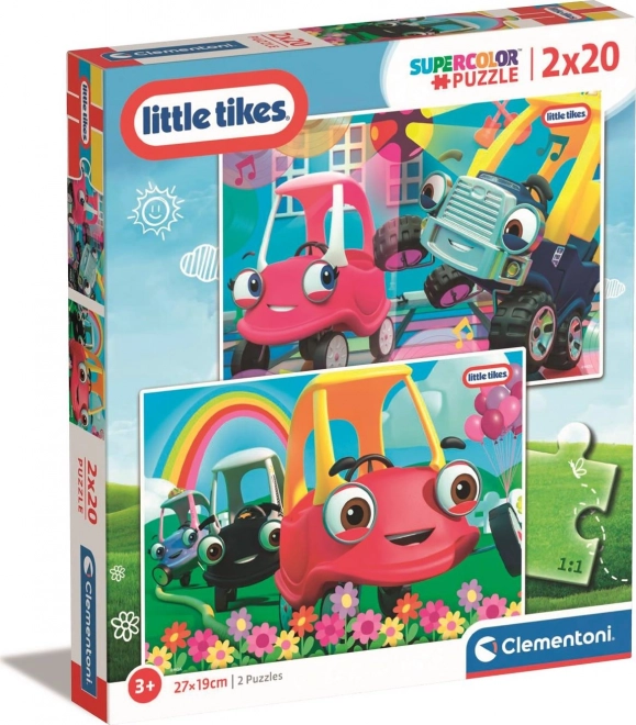 Clementoni puzzle Little Tikes 2×20 dijelova