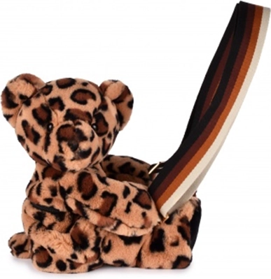 Doudou plišana torbica preko ramena leopard 30 cm
