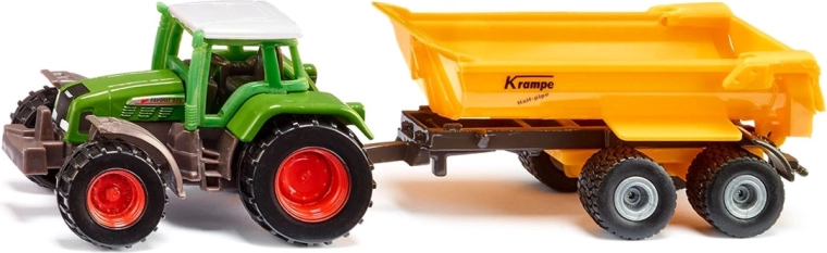 Siku traktor Fendt s kiperskom prikolicom Krampe