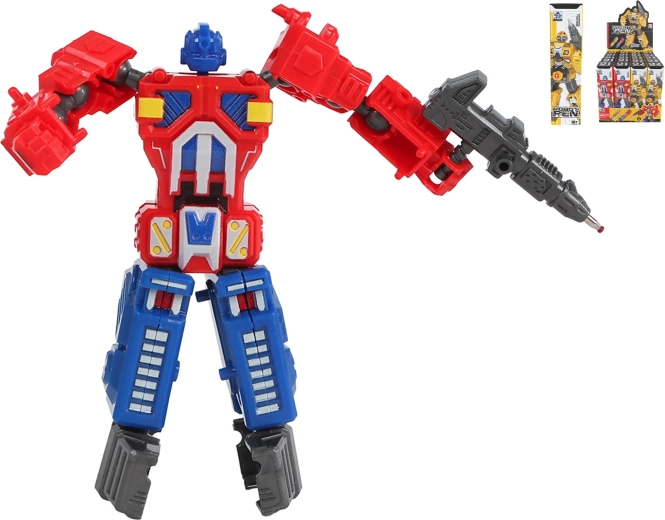 Robotska kemijska olovka 14 cm – zabavna kuglična olovka s pokretnim rukama